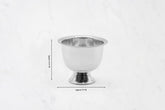 Medium Silver Ice Cream Bowl